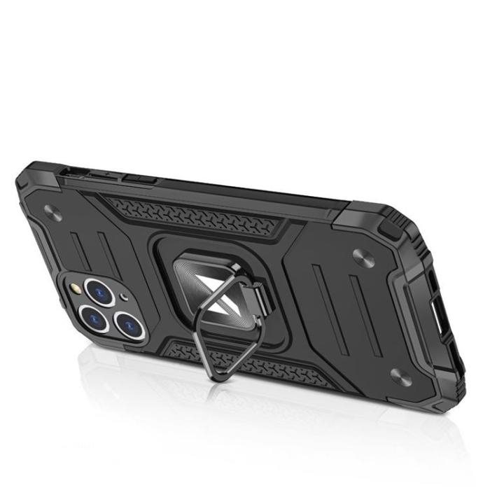 UTGATT1 - Wozinsky Ring Armor Skal iPhone 11 Pro - Blå