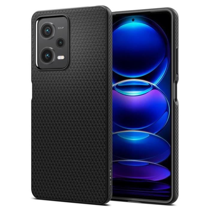 UTGATT - Spigen Xiaomi Redmi Note 12 Pro Mobilskal Liquid Air - Svart