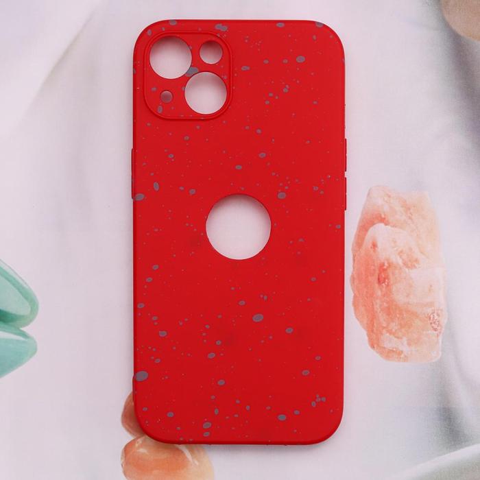 OEM - iPhone 13 Pro Skal Röd Granit - Elegant Hållbart Skyddsfodral