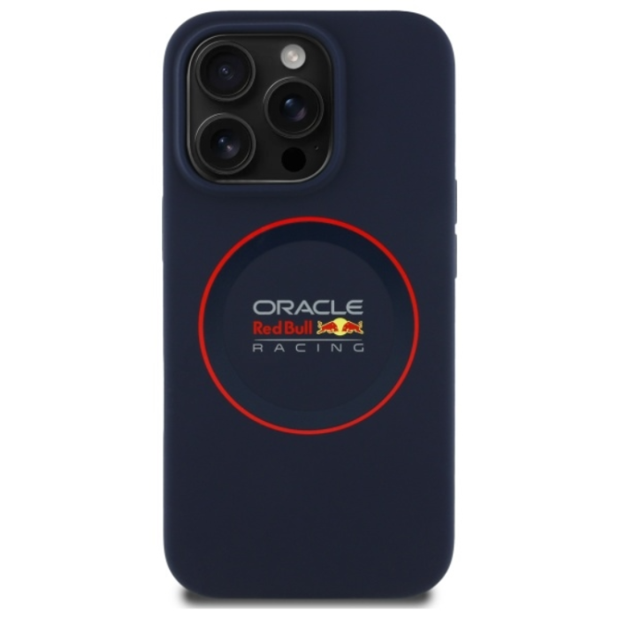 Red Bull - Red Bull iPhone 14 Pro Mobilskal MagSafe Silikon Röd Ring