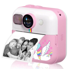 OEM - Barn Digitalkamera 2.4" med Skrivare CP02 - Rosa