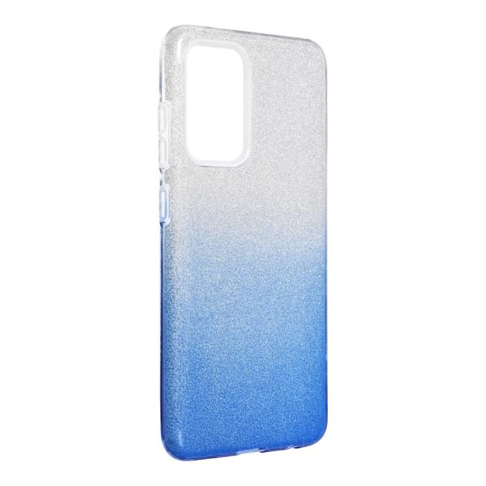 Forcell - Forcell SHINING skal till Samsung Galaxy A52 5G/4G/A52S Clear-Blå