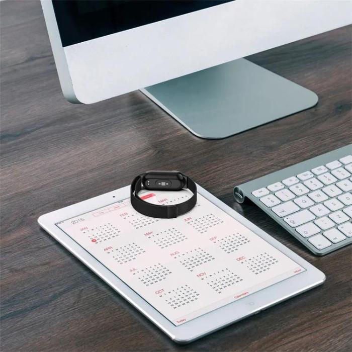 Tech-Protect - Tech-Protect Xiaomi Smart Band 8/9/NFC Band Milanese - Roseguld