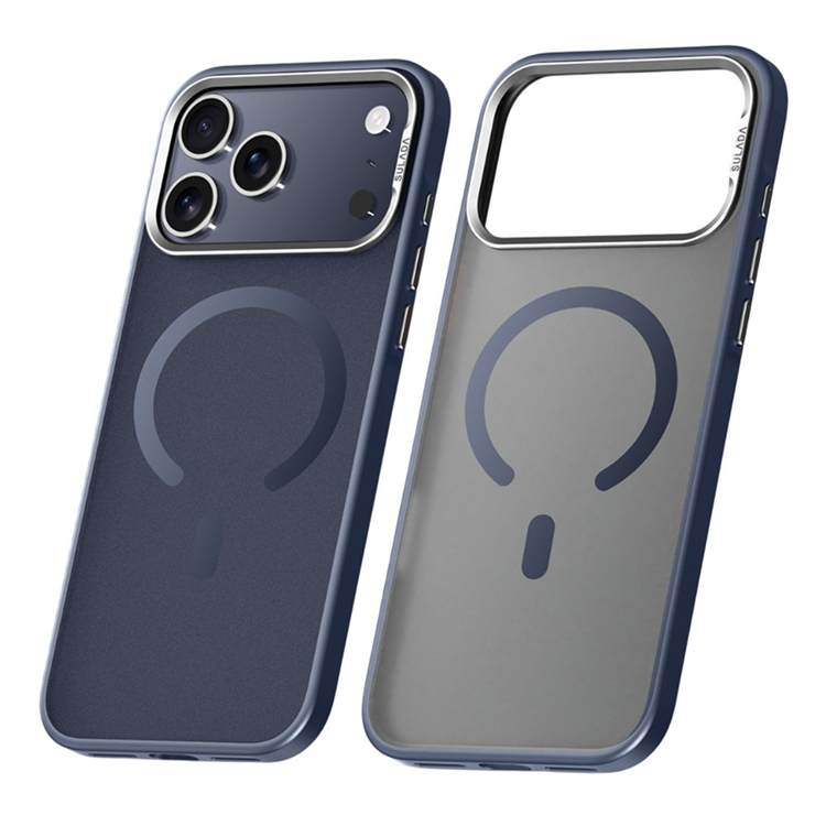 SULADA iPhone 17 Pro Mobilskal MagSafe PC+TPU - Blå | 2353 | AlltMobil