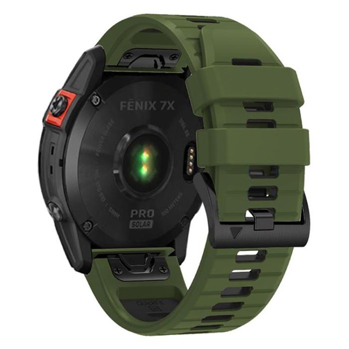 Tech-Protect - Tech-Protect Garmin Fenix 5X/6X/7X Armabnd - Grön