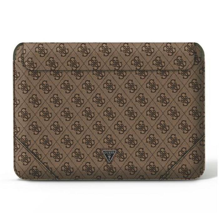 Guess - Guess Datorfodral 13/14'' Uptown Triangle Logo - Brun