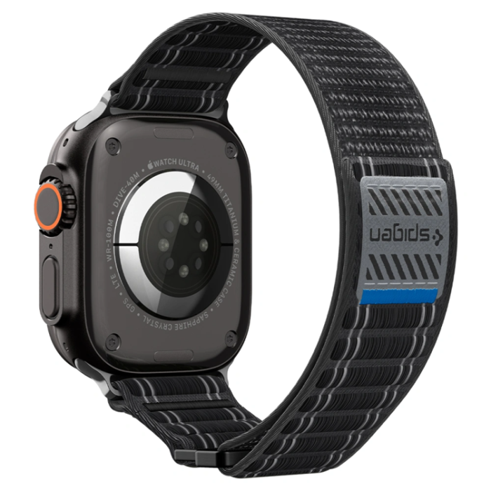 Spigen - Spigen Apple Watch (44/45/46/49 mm) Armband WBF0 - Svart