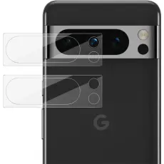 A-One Brand - [2-PACK] Google Pixel 8 Pro Kameralinsskydd i H&auml;rdat Glas - Clear
