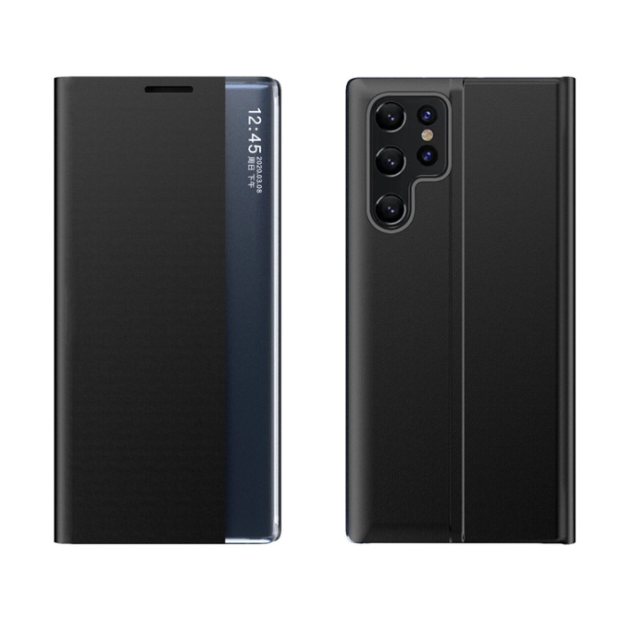 OEM - Galaxy S25 Ultra Plånboksfodral Sleep - Svart