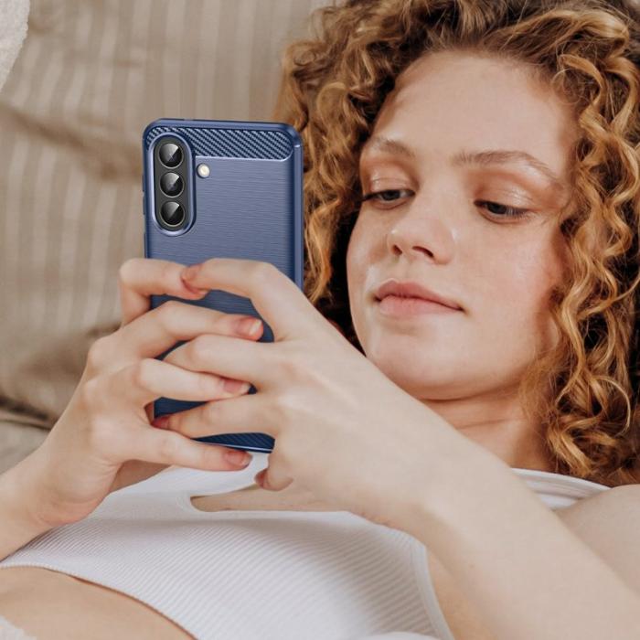 WANLONFENG - WANLONFENG Mobilskal till Samsung Galaxy A57 Plast - Blå