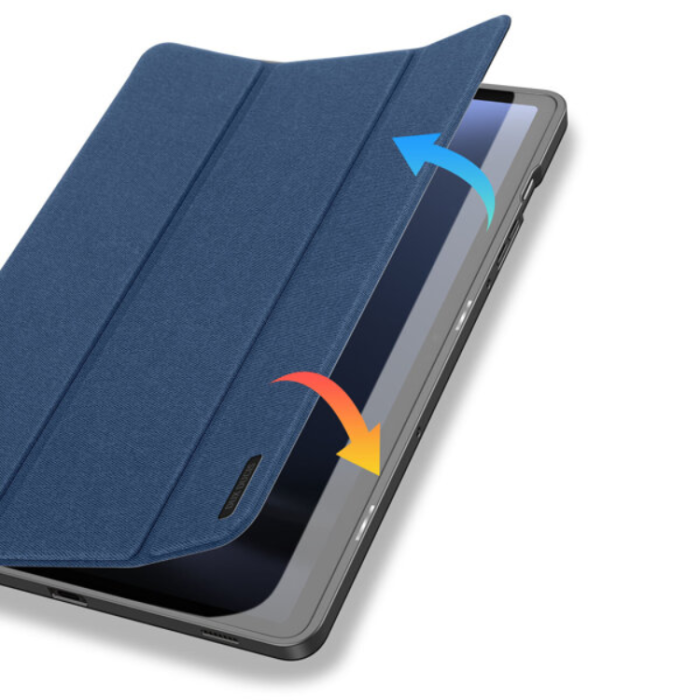 DuxDucis - Dux Ducis Galaxy Tab S9 FE Plus Fodral Domo Eco Läder - Blå