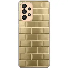 Gustaf - Mobilskal till Samsung Galaxy A33 5G med Gyllene Murstenar