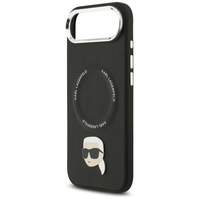 KARL LAGERFELD - Karl Lagerfeld iPhone Air Mobilskal MagSafe Karl Pin - Svart