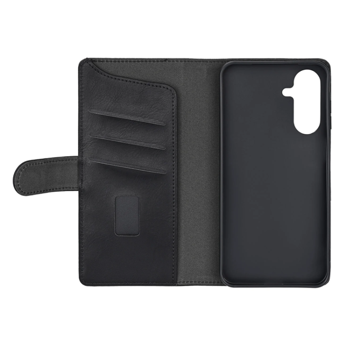 GEAR - Gear Galaxy A26 5G Plånboksfodral 3 Kortfack Återvunnen - Svart