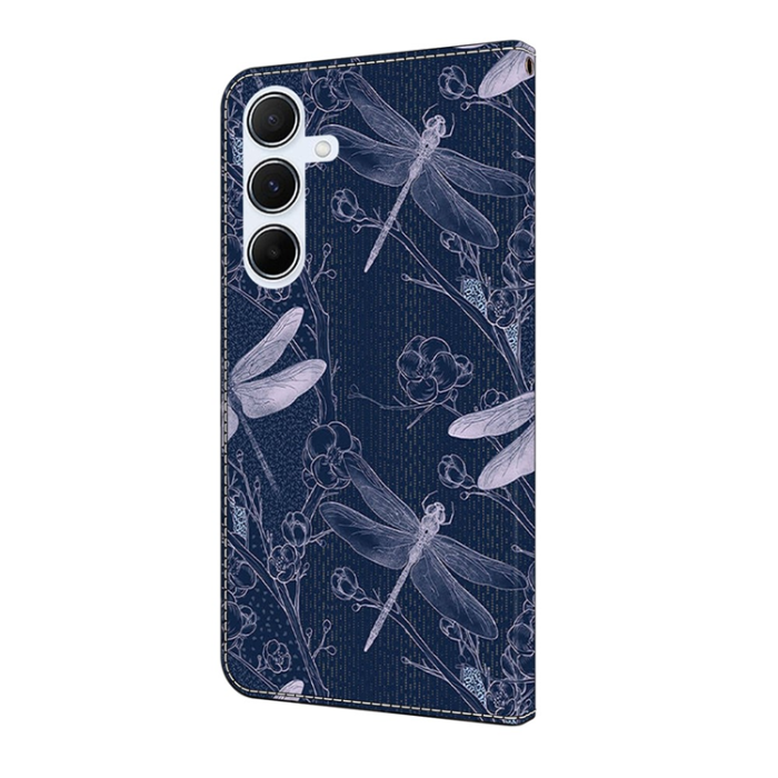 A-One Brand - Galaxy A17/A26 Plånboksfodral PU-läder Pattern Printing - Blå