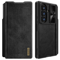 Nillkin - Nillkin Galaxy Z Fold 7 Plånboksfodral Qin Pro - Svart