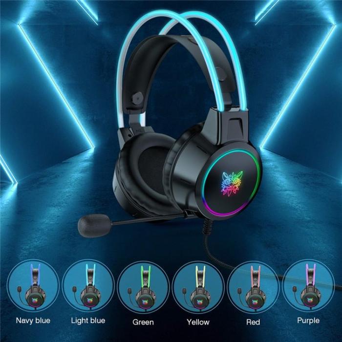 ONIKUMA - ONIKUMA Over-Ear Gaming Hörlurar Trådbundna 3.5mm X15 Pro
