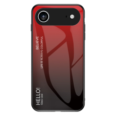 A-One Brand - iPhone Air Mobilskal Anti-Scratch Gradient - Röd/Svart