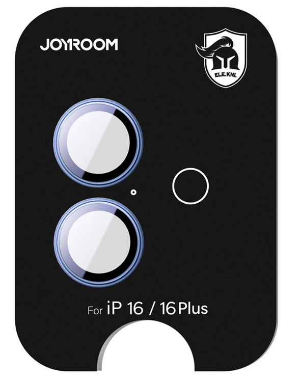 Joyroom iPhone 16/16 Plus Härdat Glas Kameralinsskydd - Blå | 5468 | AlltMobil