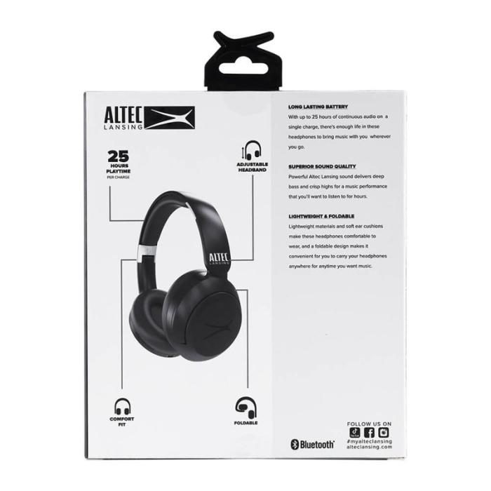 ALTEC - ALTEC Hörlur Chill Wireless Over-Ear Svart