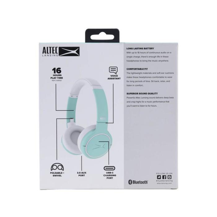ALTEC - ALTEC Hörlur Trådlös 2-i-1 On-Ear NanoPhone Grön