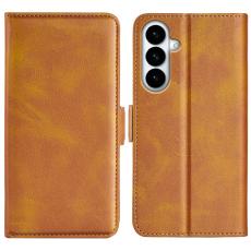 OEM - Pl&aring;nboksfodral f&ouml;r Samsung Galaxy S26 Plus Konstl&auml;der - Gul