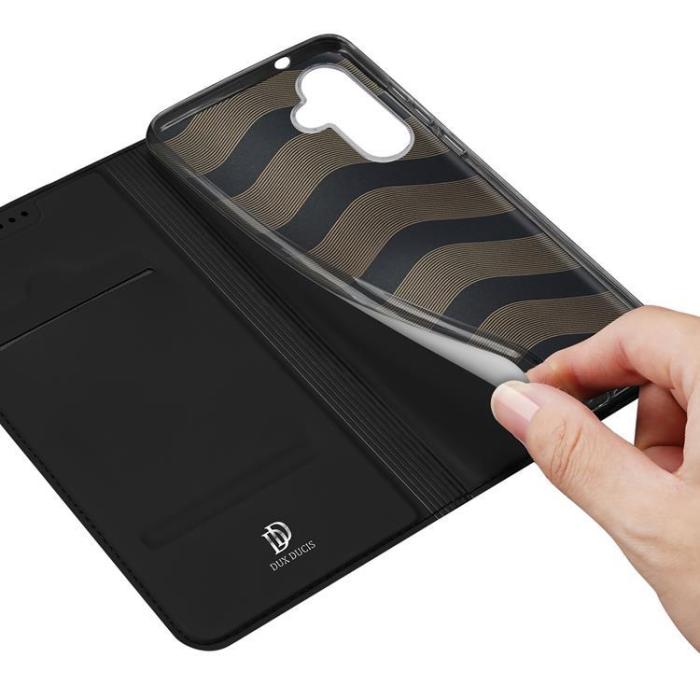 Dux Ducis - Dux Ducis Galaxy S24 Plus Plånboksfodral Skin Pro med Flap - Svart