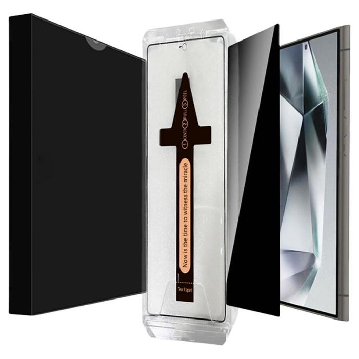 OEM - Skärmskydd för Samsung Galaxy S26 Anti Spy Härdat Glas - Svart