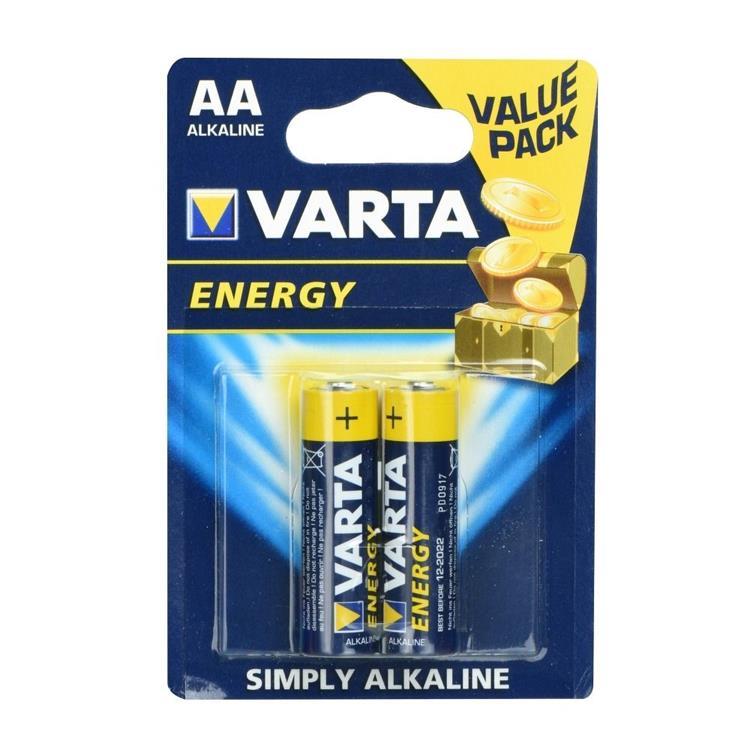 Varta 2-st Alkaliskt Batteri R6 (AA) Energy | 505295 | AlltMobil