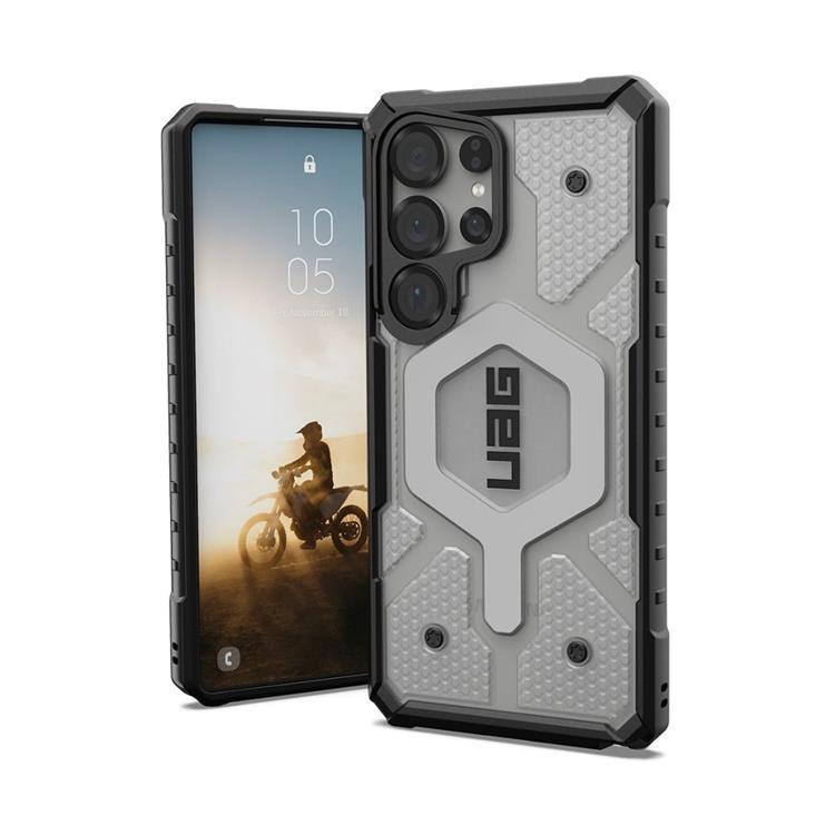 UAG Galaxy S25 Ultra Mobilskal MagSafe Pathfinder Magnet - Clear/Grå | 2353 | AlltMobil