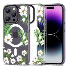 Tech-Protect - Tech-Protect Mobilskal till iPhone 14 Pro Magsafe Mood - Spring Daisy