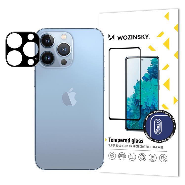 Wozinsky iPhone 15 Pro Kameralinsskydd i Härdat Glas 9H - Svart | 5468 | AlltMobil