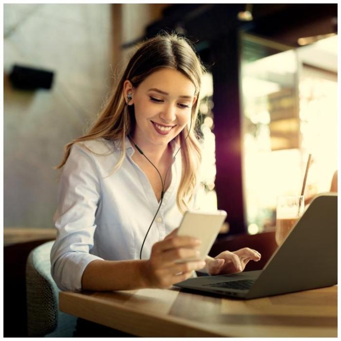 Motorola - Motorola In-Ear Hörlurar USB-C Earbuds 3C-S - Svart