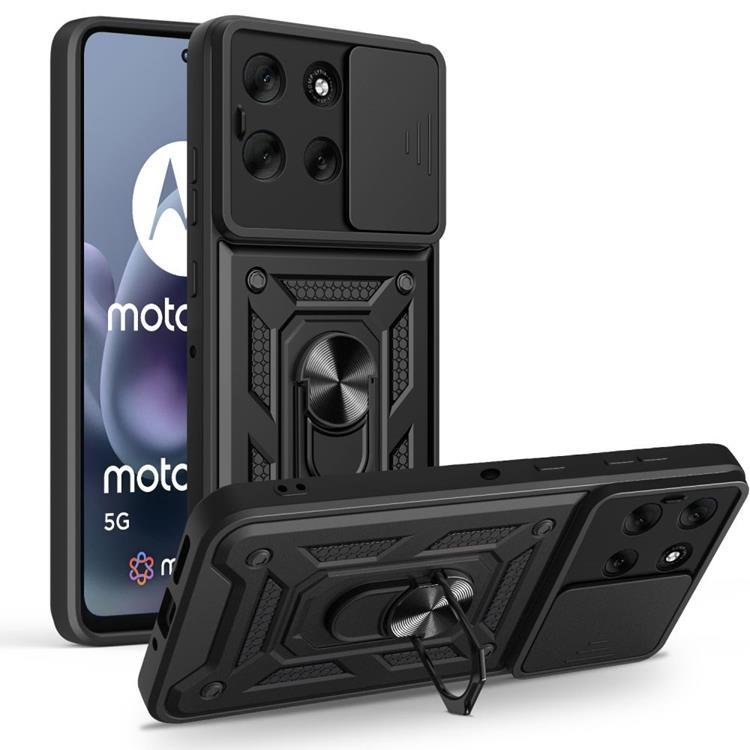 Tech-Protect Motorola Moto G86 5G Mobilskal Camshield Pro - Svart | 2353 | AlltMobil