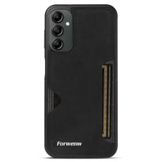 FORWENW - FORWENW F5 Series Samsung Galaxy A15 5G Fodral KonstL&auml;der - Svart