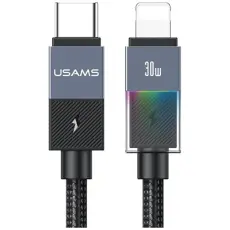 USAMS - USAMS USB-C till Lightning 30W Kabel 1.2m SJ776 - Tarnish
