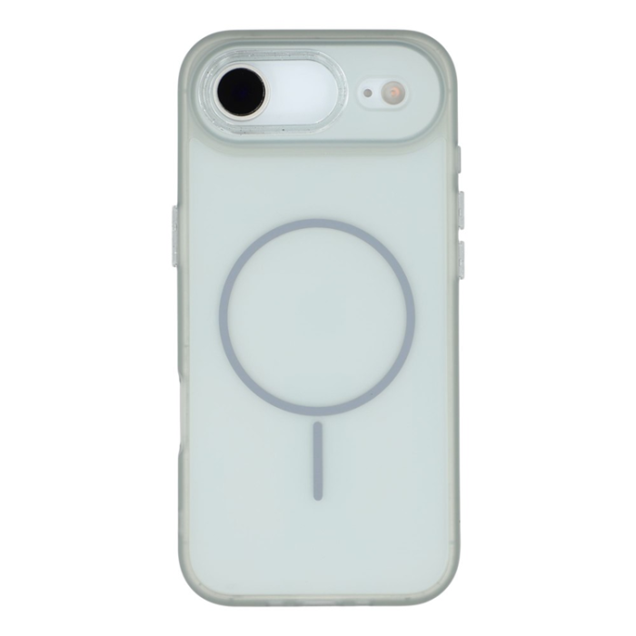 A-One Brand - iPhone Air Mobilskal MagSafe med Glitter Lins Frame - Grå