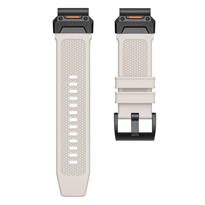 A-One Brand - Garmin Fenix 8 (47mm) Armband Silikon - Starlight