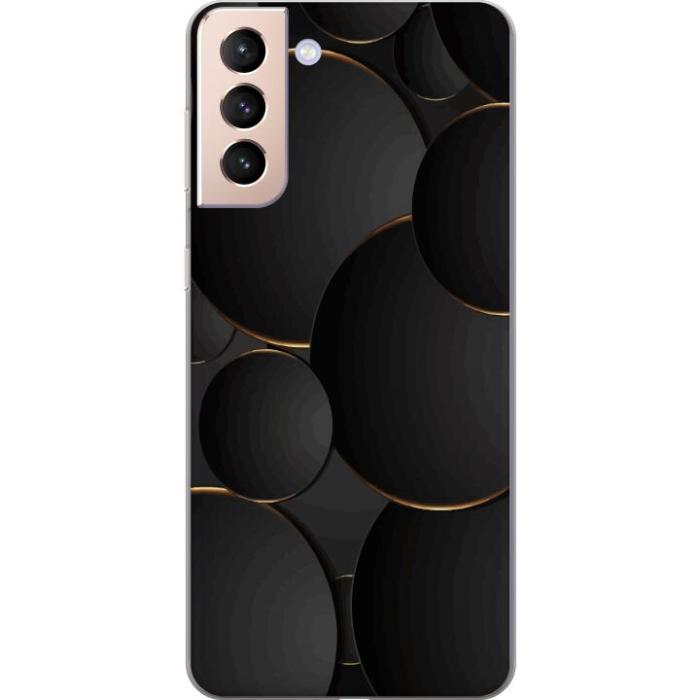 iSecrets - Mobilskal till Samsung Galaxy S21 med Lyxig Cirklar