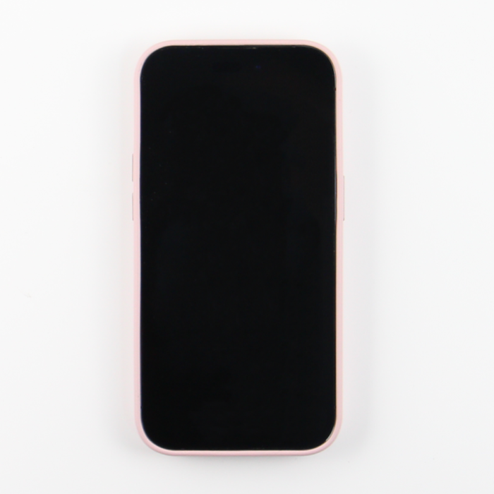 TelForceOne - Läderfodral iPhone 14 Pro Max Ljusrosa Starkt Magnetiskt Skydd