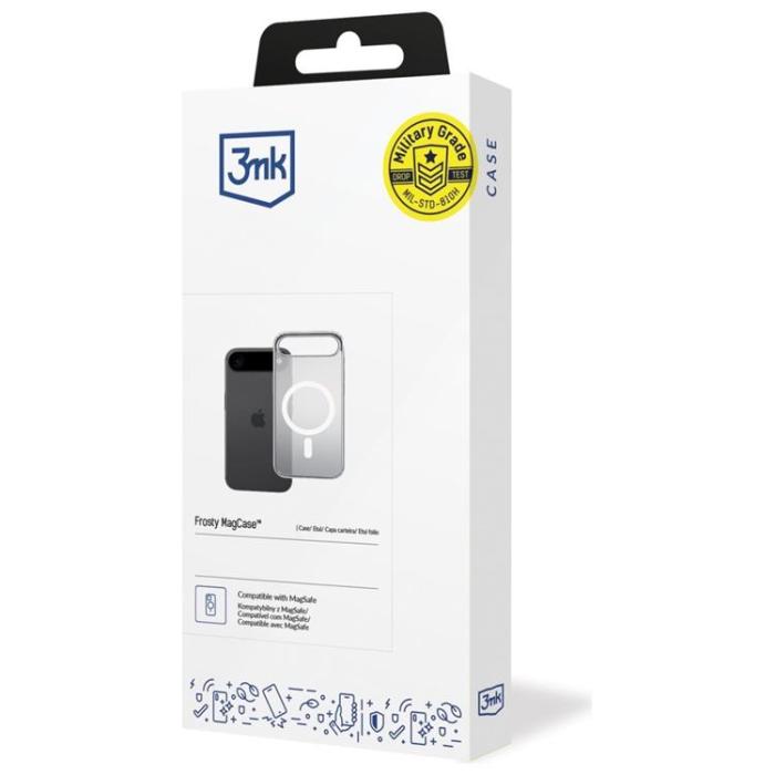 3MK - 3MK iPhone 17 Air Mobilskal MagSafe Frosty - Vit