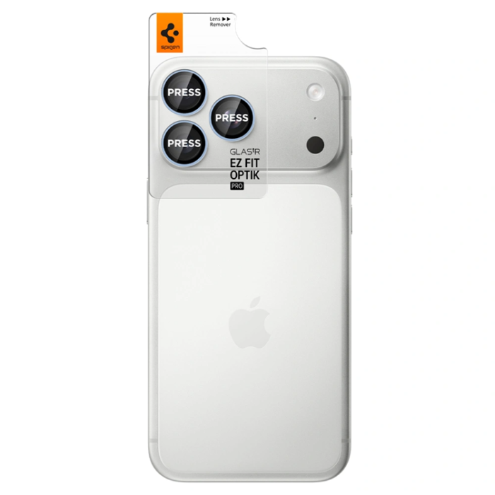 Spigen - Spigen [2-Pack] Härdat Glas Kameralinsskydd För iPhone 18 Pro/18 Pro Max EZ Fit