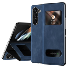 A-One Brand - Galaxy Z Fold 6 Mobilskal View Window - Blå