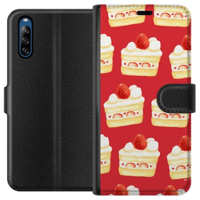 iSecrets - Plånboksfodral till Sony Xperia L4 med Tårta