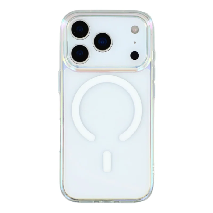 KIGC - KIGC iPhone 17 Pro Mobilskal Magsafe Dazzling Color - Transparent