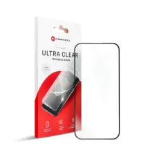 Forcell - Forcell iPhone x/xs/ 11 Pro Härdat Glas Skärmskydd Ultra Clear - Svart