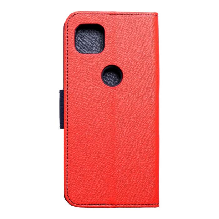 UTGATT1 - Moto G 5G Plånboksfodral Fancy Eco Läder - Röd
