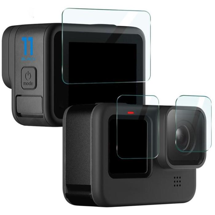 Imak - Imak GoPro HERO11 Kamera Härdat Glas Skärmskydd Set