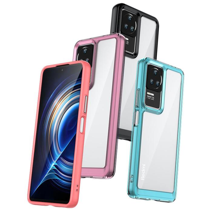 UTGATT1 - Xiaomi Poco F4 5G Skal Flexible Outer Space - Svart