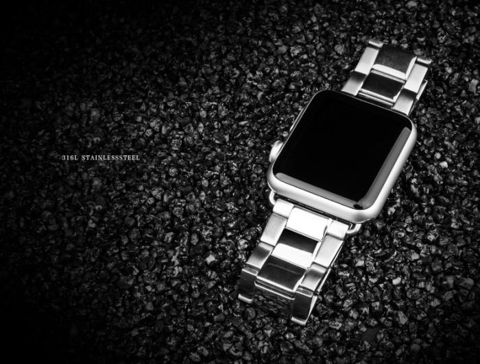 OEM - Smondor Rostfritt Stål Watchband till Apple Watch 42mm - Guld
